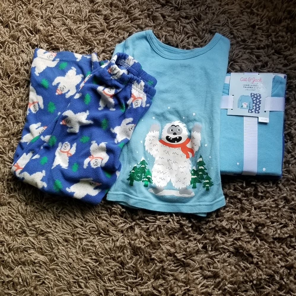 Set of winter jammies